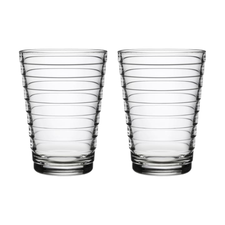 Aino Aalto drikkeglas 2 stk - 33 cl - klar - Iittala