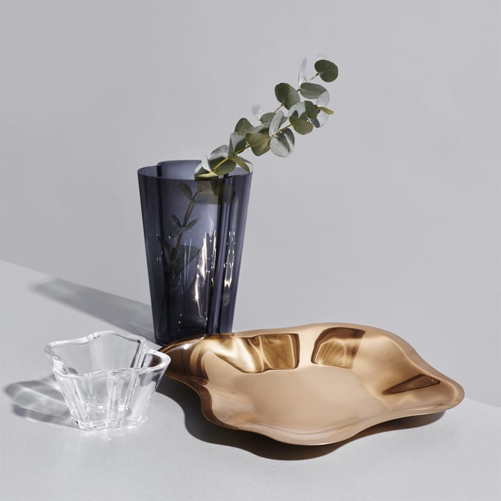 Alvar Aalto fad roséguld, lille (358 mm) Iittala