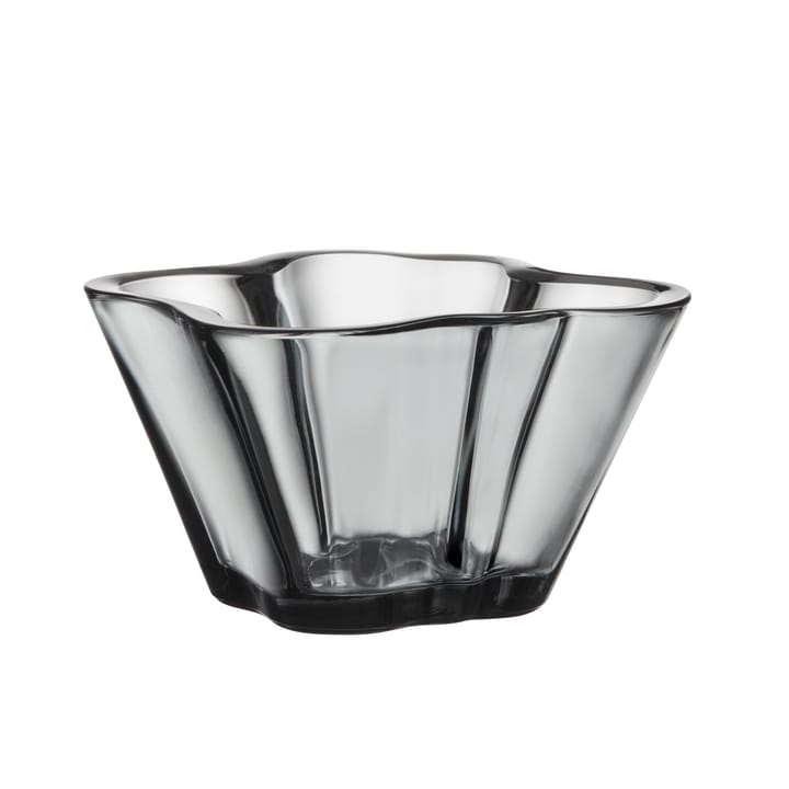 Alvar Aalto skål 75 mm, grå Iittala