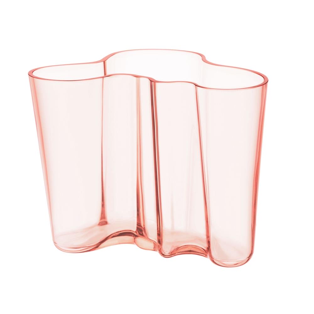 Iittala Alvar Aalto vase laksrosa 160 mm