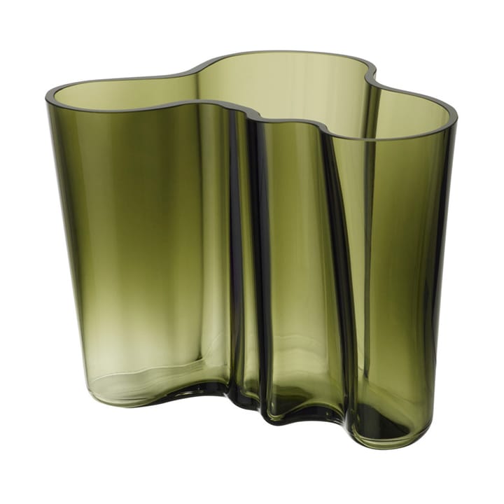 Alvar Aalto vase mosgrøn - 160 mm - Iittala