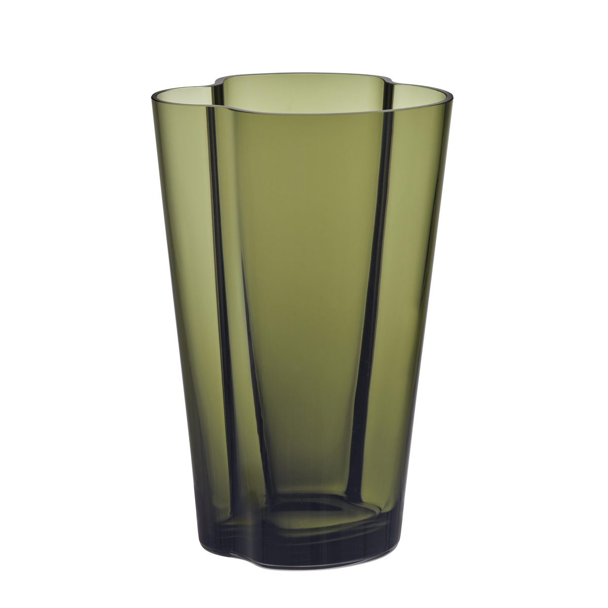 Iittala Alvar Aalto vase mosgrøn 220 mm