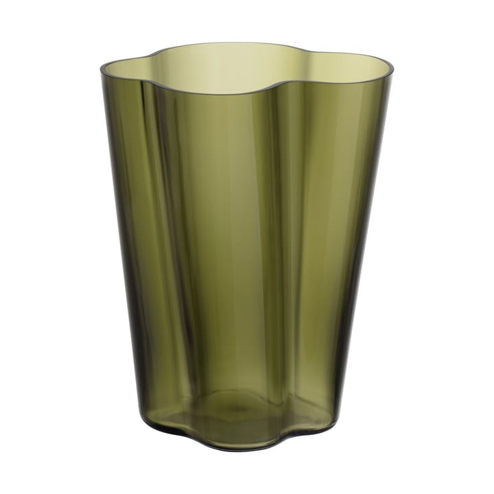 Alvar Aalto vase mosgrøn - 270 mm - Iittala