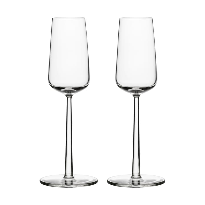 Champagneglas Essence 2 stk, klar 2 stk Iittala