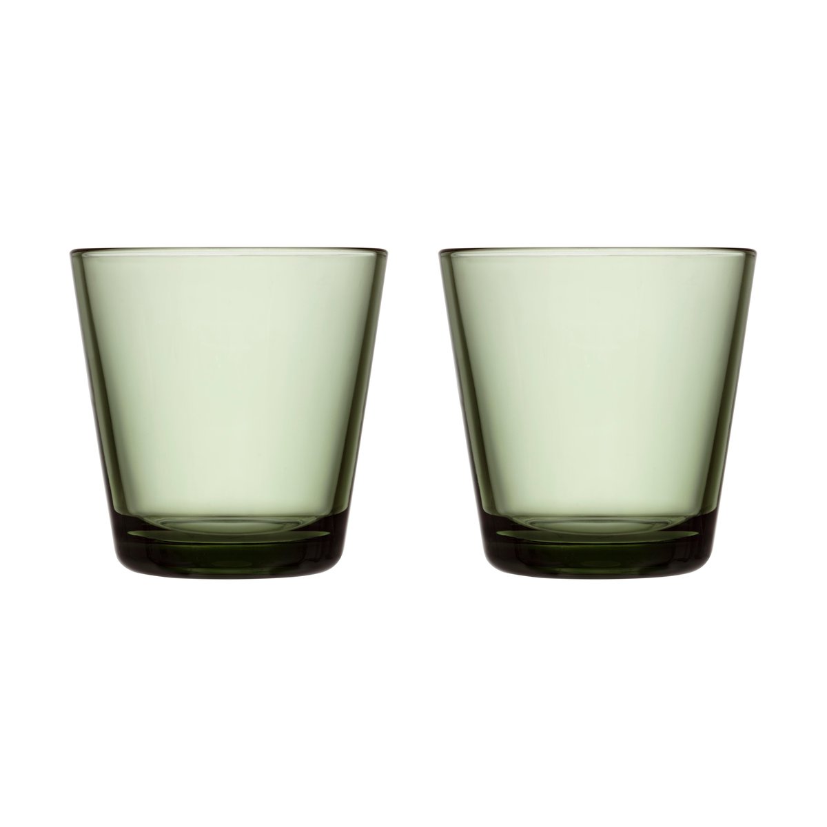 Iittala Kartio glas 21 cl 2 stk Fyrretræsgrøn