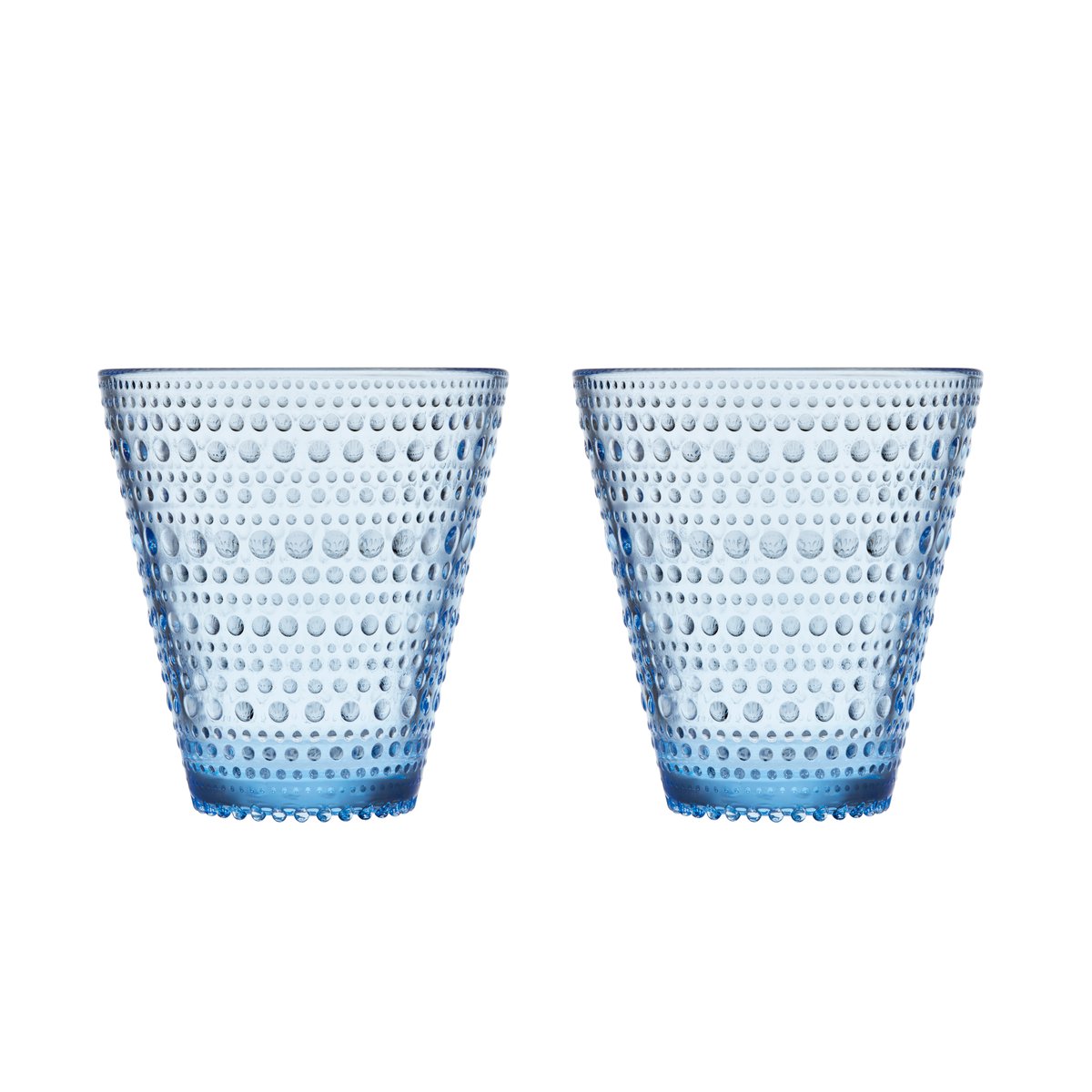 Iittala Kastehelmi glas 30 cl 2 stk aqua