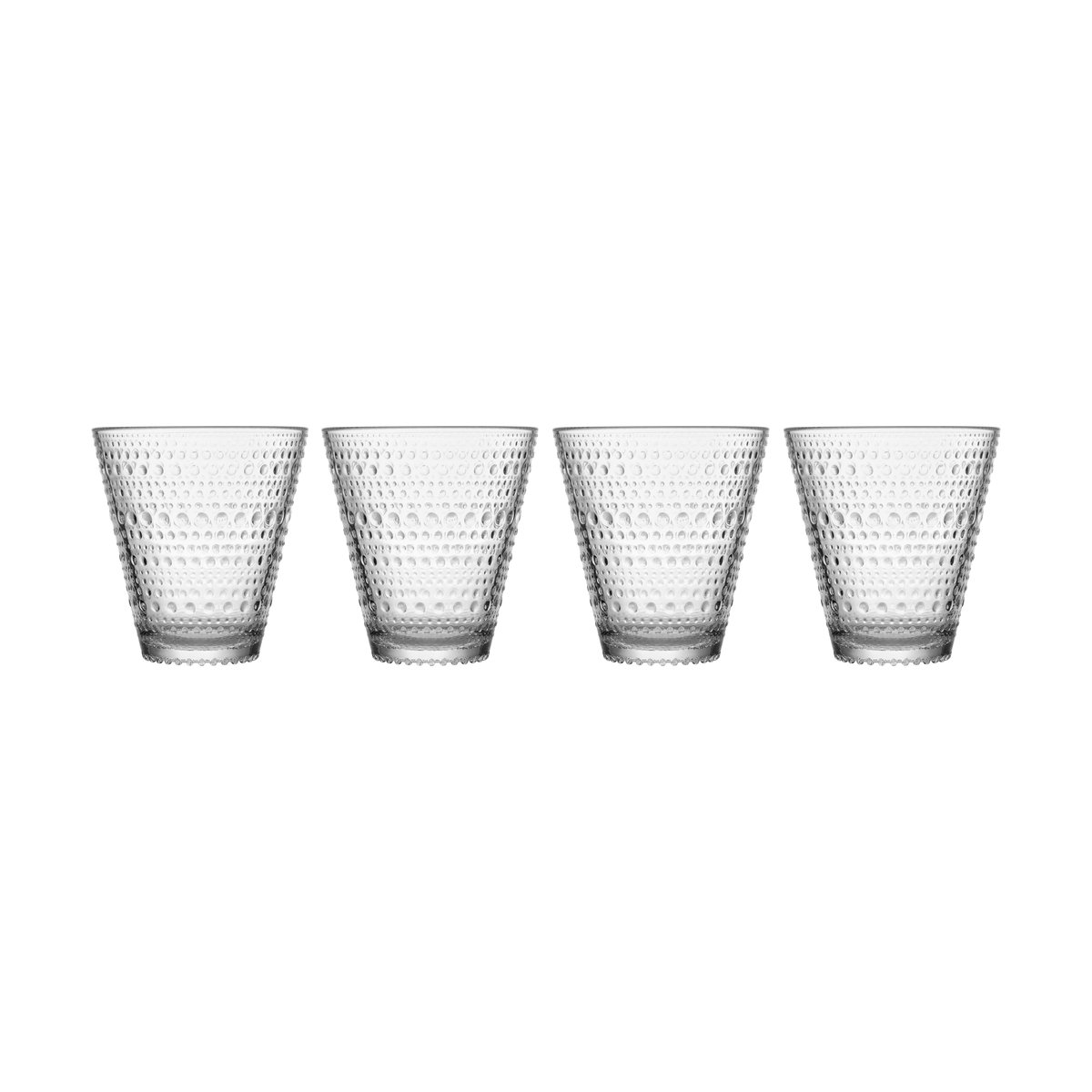 Iittala Kastehelmi glas 30 cl 4 stk Klar