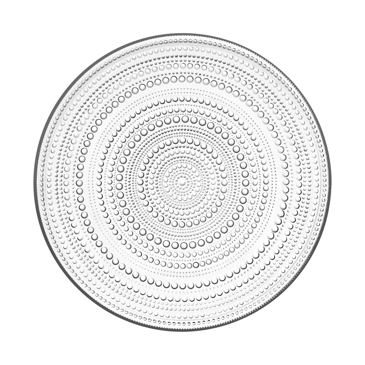 Iittala Kastehelmi tallerken 31,5 cm klar