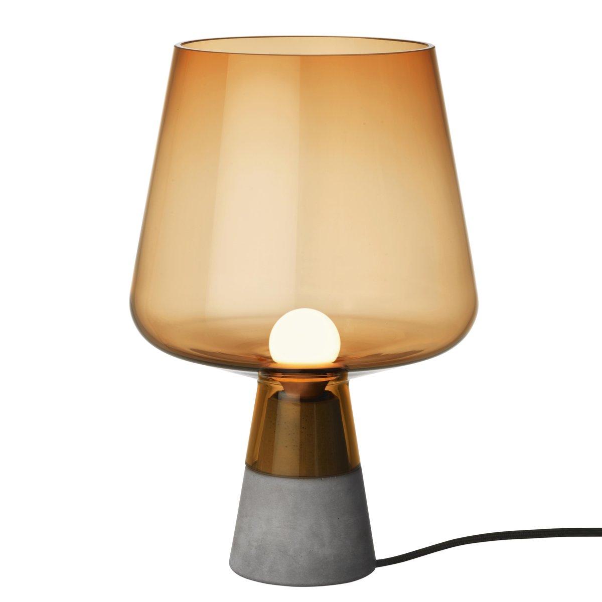 Iittala Leimu bordlampe 300×200 mm brun