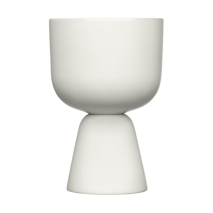 Nappula krukke Ø12,5 cm h19 cm - Hvid - Iittala