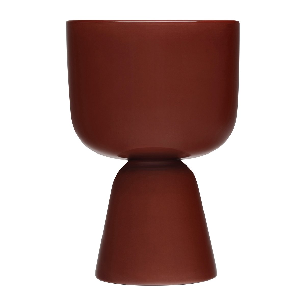 Iittala Nappula krukke Ø15,5 cm h23 cm Brun