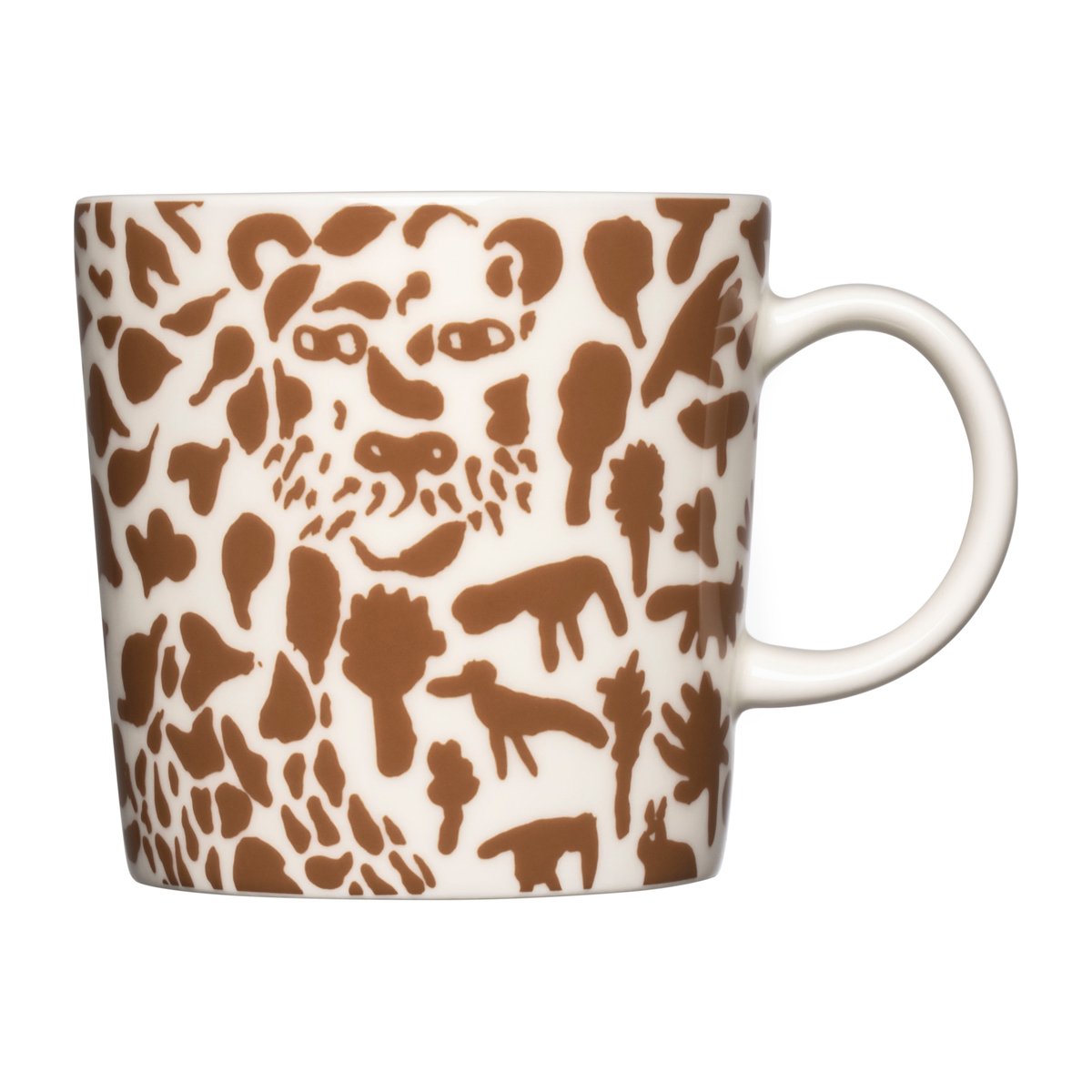 Iittala Oiva Toikka Cheetah krus 30 cl Brun