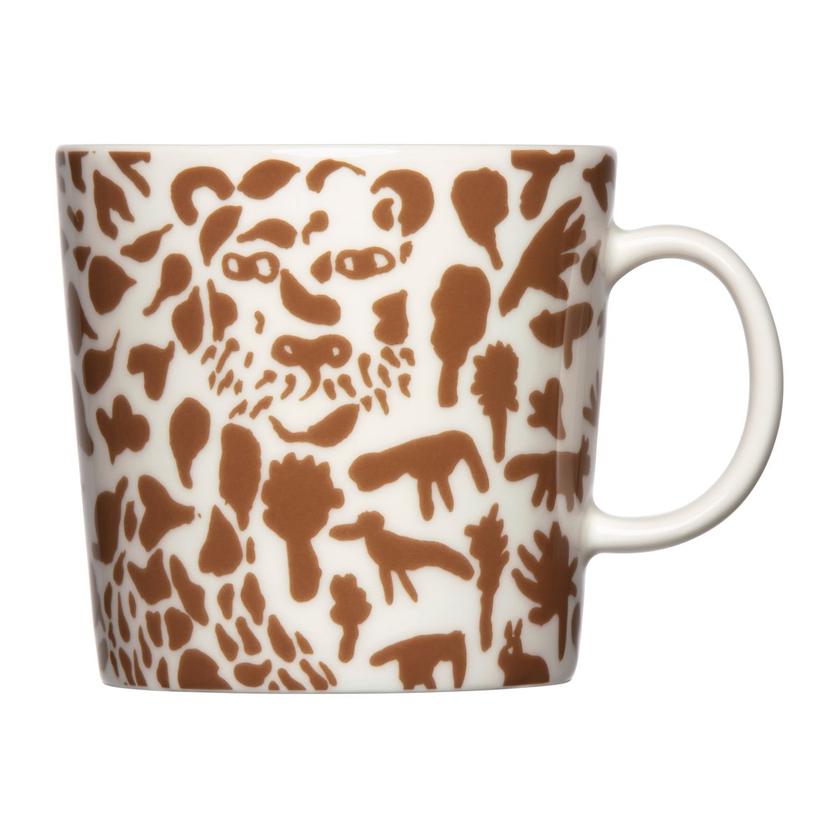 Iittala Oiva Toikka Cheetah krus 40 cl Brun