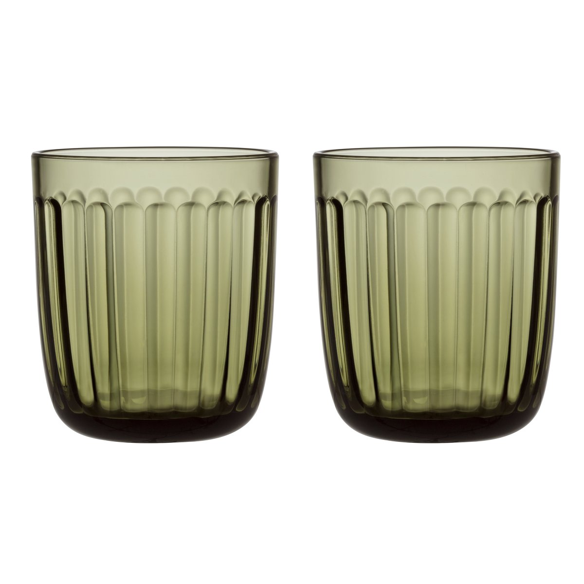 Iittala Raami drikkeglas 26 cl 2-pak Mosgrøn