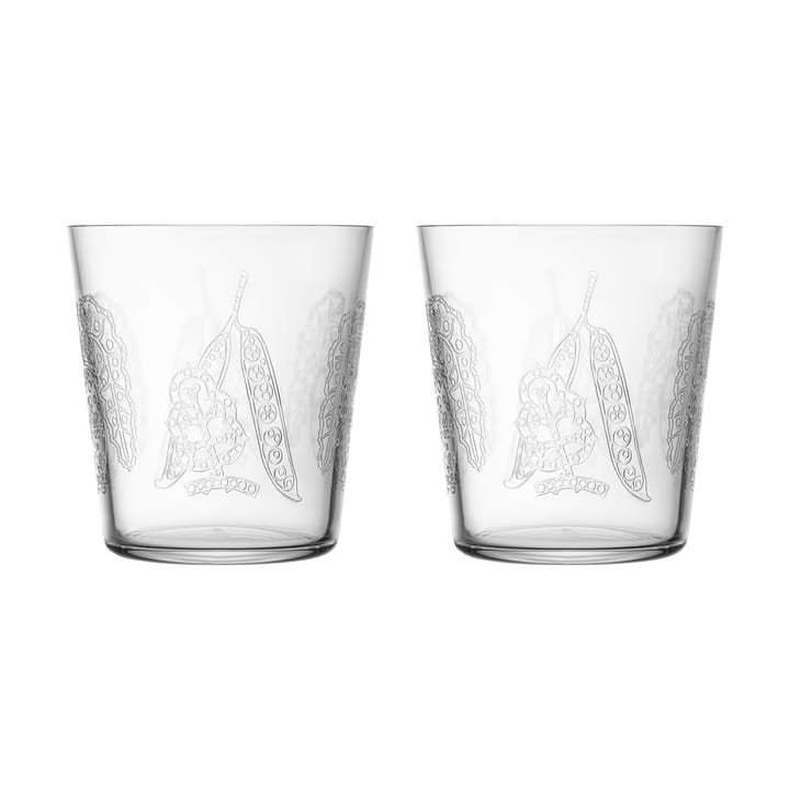 Taika Sato glas 38 cl 2-pak - Klar - Iittala