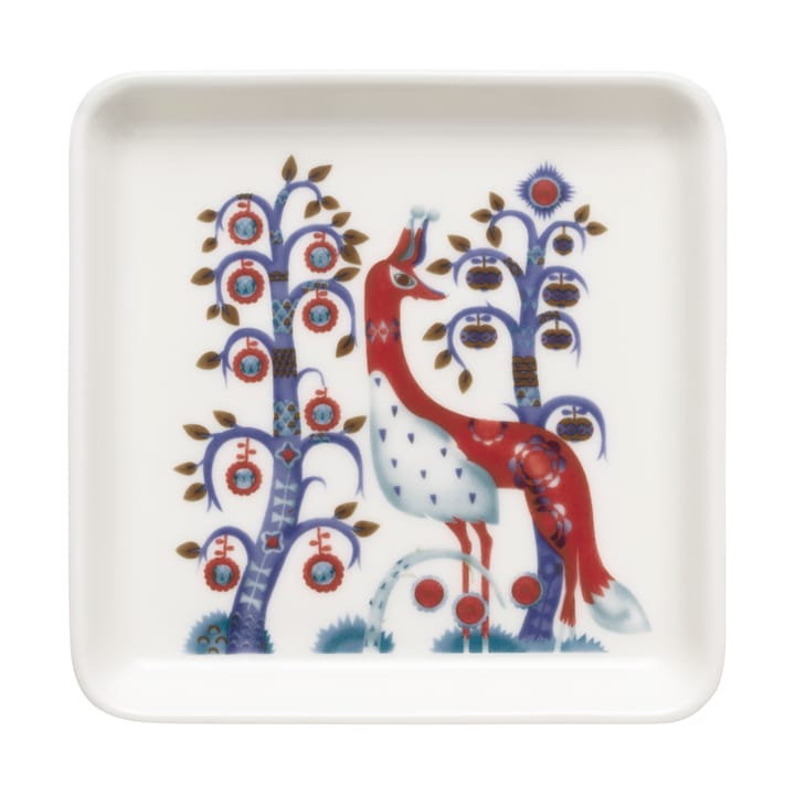 Taika tallerken 12x12 cm - Hvid - Iittala