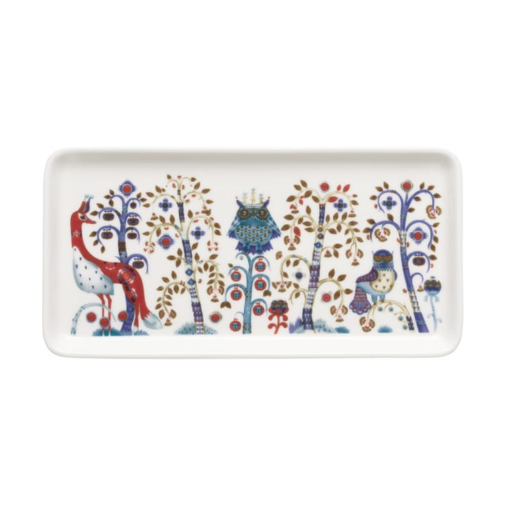 Taika tallerken 12x24 cm, Hvid Iittala