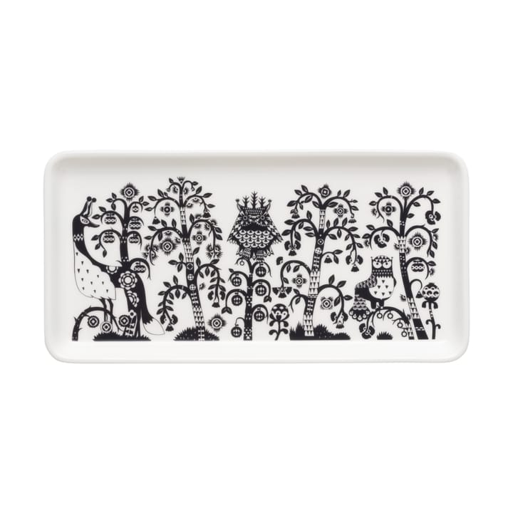 Taika tallerken 12x24 cm, Sort Iittala