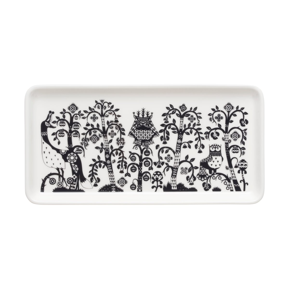 Iittala Taika tallerken 12×24 cm Sort