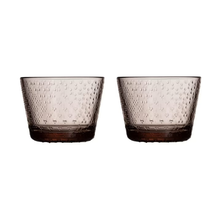 Tundra glas 16 cl 2-pak - Hør - Iittala