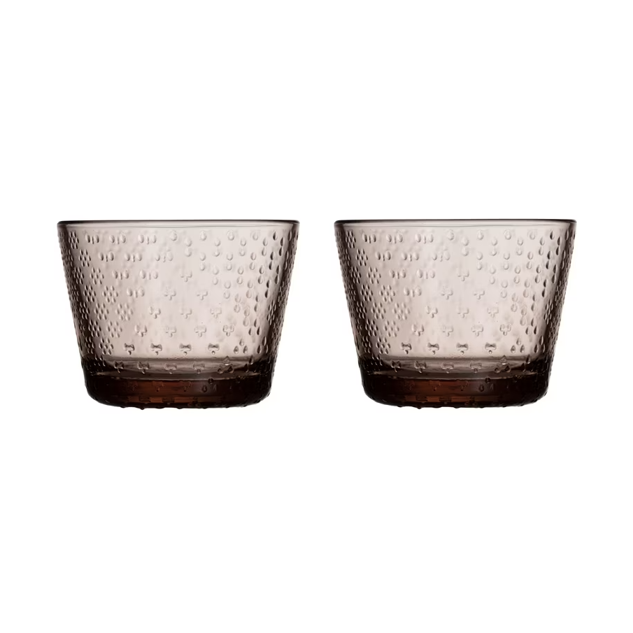 Iittala Tundra glas 16 cl 2-pak Hør