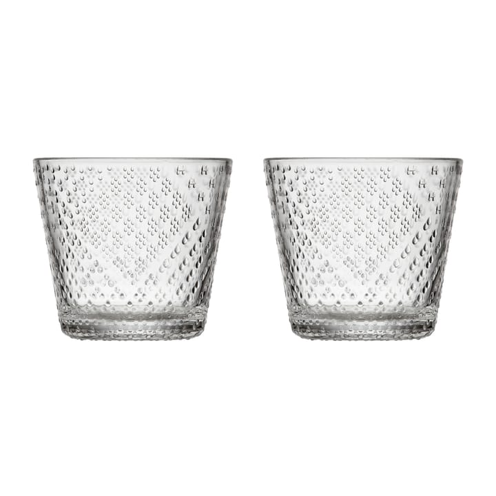 Tundra glas 29 cl 2-pak, Klar Iittala