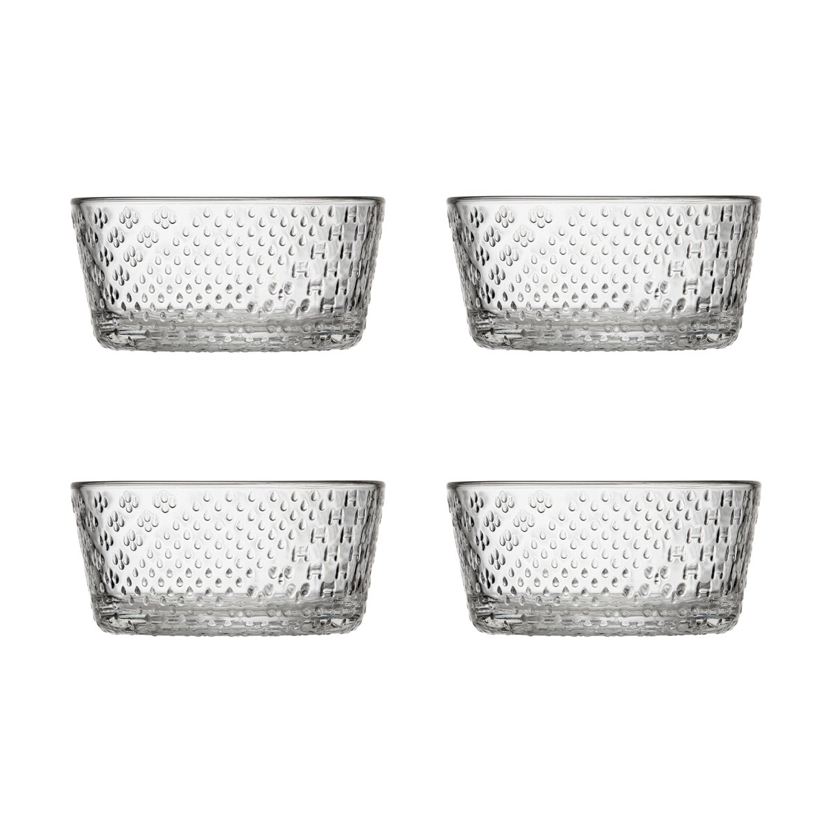 Iittala Tundra skål 25 cl 4-pak Klar