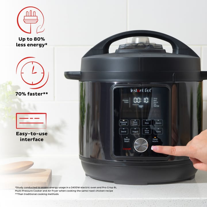 Instant Pot duo plus multicooker, Black Instant Pot