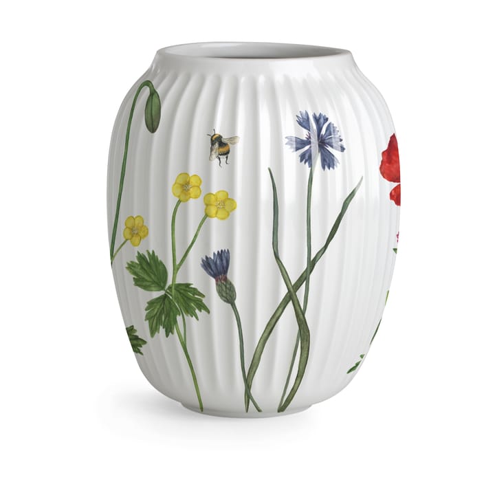 Hammershøi Summer vase 21 cm, Wild flowers Kähler