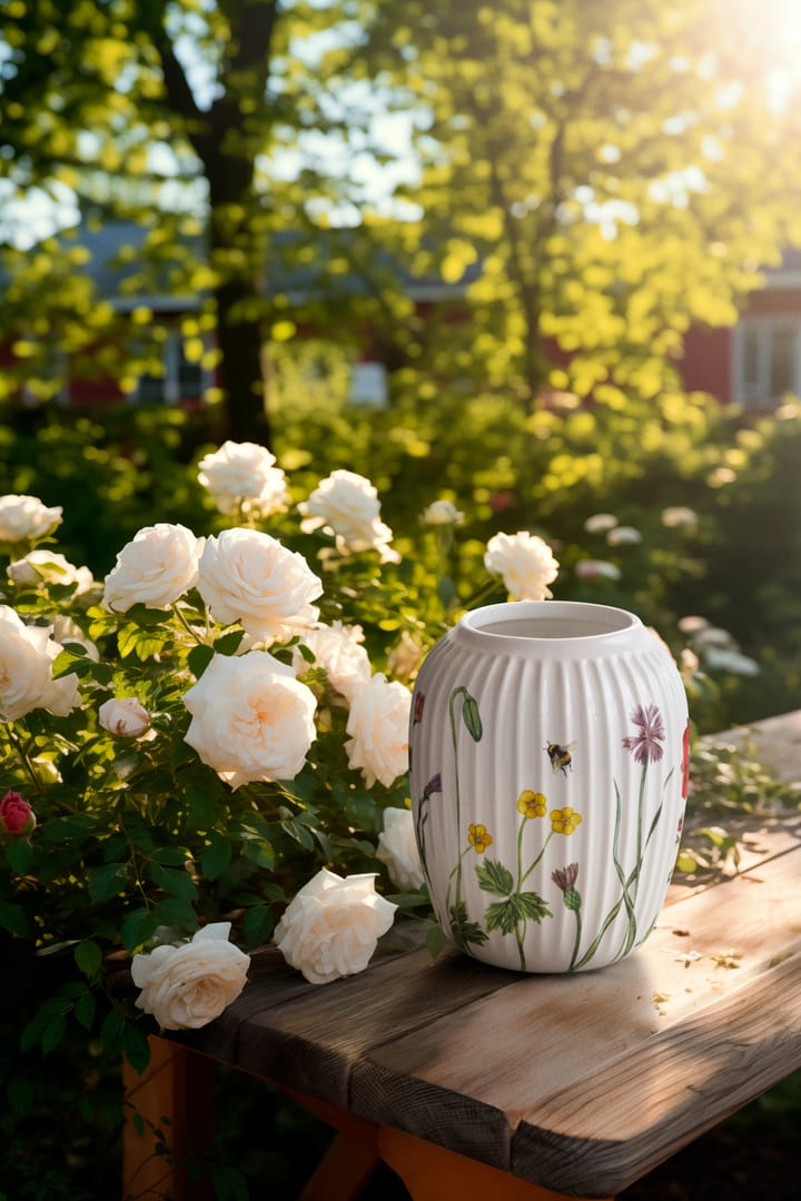 Hammershøi Summer vase 21 cm, Wild flowers Kähler