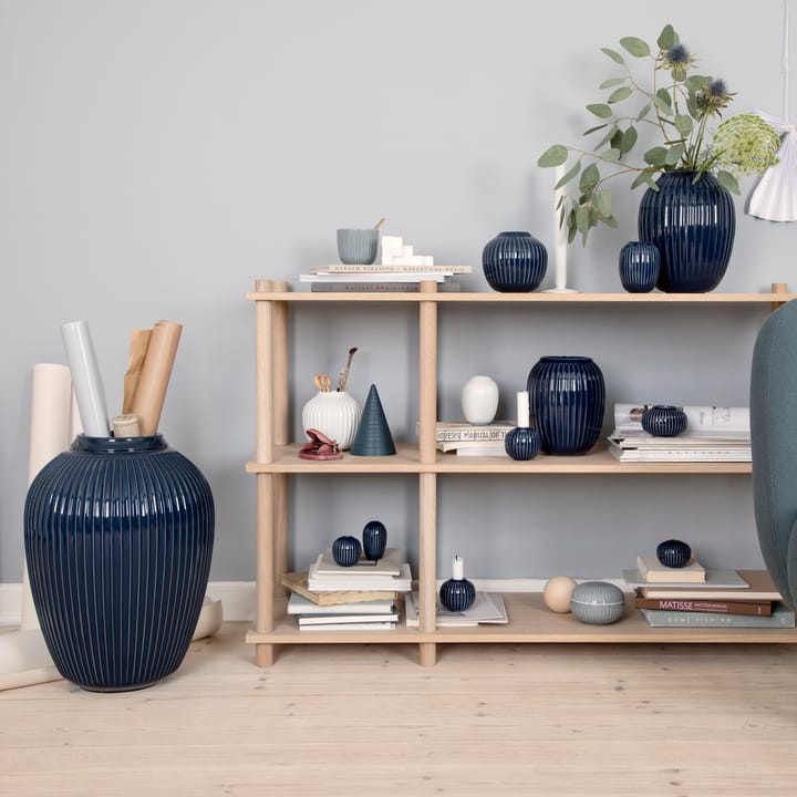 Hammershøi vase lille, indigo Kähler