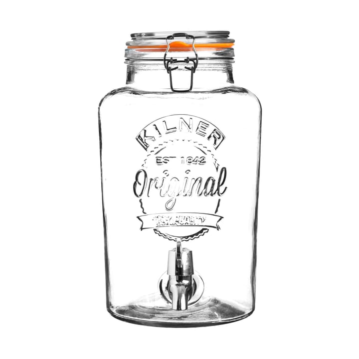 Kilner glasbeholder med tappehane 5 l, Transparent Kilner