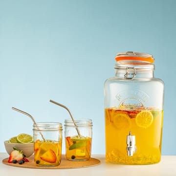 Kilner glasbeholder med tappehane 5 l - Transparent - Kilner