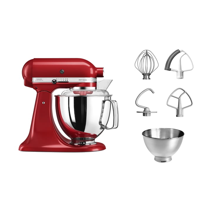 Artisan 5KSM175 køkkenmaskine med ekstra tilbehør 4,8 L, Empire red KitchenAid