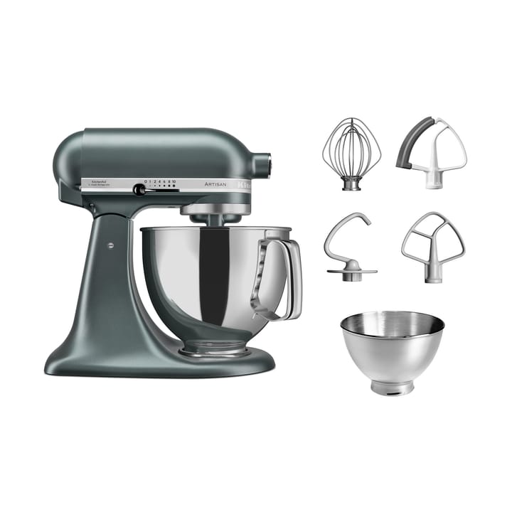 Artisan 5KSM175 køkkenmaskine med ekstra tilbehør 4,8 L, Juniper KitchenAid