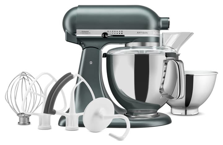 Artisan 5KSM175 køkkenmaskine med ekstra tilbehør 4,8 L, Juniper KitchenAid