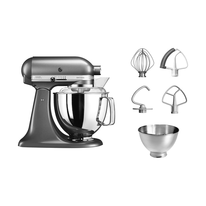 Artisan 5KSM175 køkkenmaskine med ekstra tilbehør 4,8 L - Medallion silver - KitchenAid