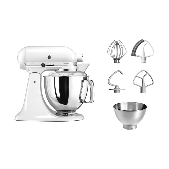 Artisan 5KSM175 køkkenmaskine med ekstra tilbehør 4,8 L, White KitchenAid