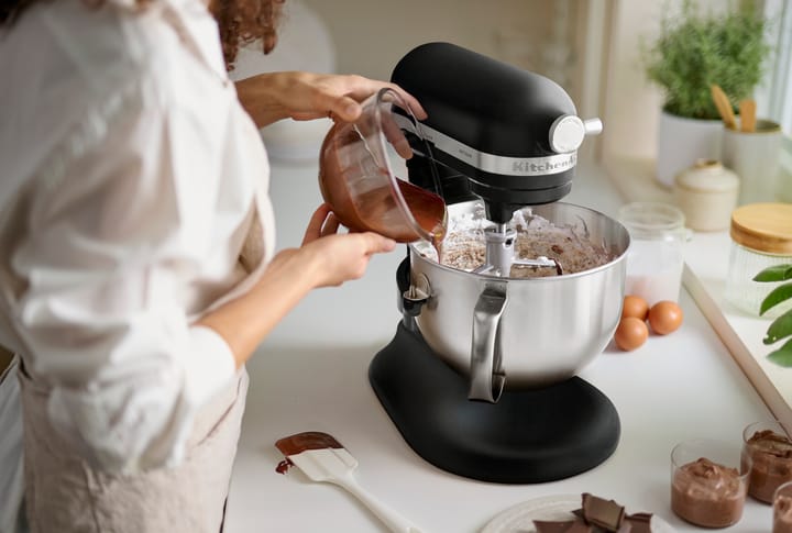 Artisan køkkenmaskine med løftearm 5,6 L, Black matte KitchenAid