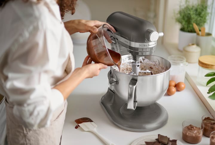 Artisan køkkenmaskine med løftearm 5,6 L, Contour silver KitchenAid