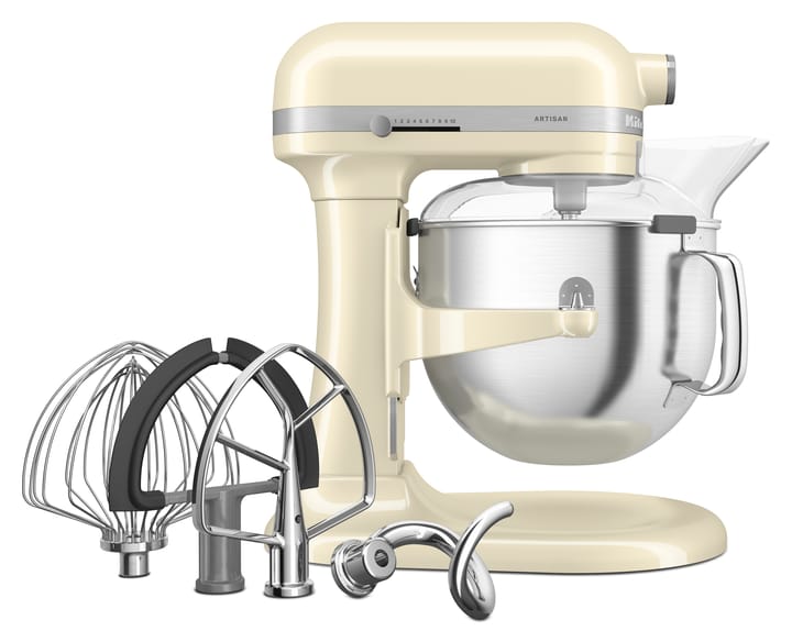 Artisan køkkenmaskine med løftearm 6,6 L, Almond cream KitchenAid