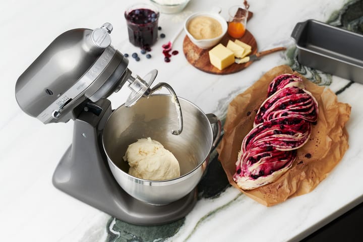 Artisan køkkenmaskine premium 4,8 L, Medallion silver KitchenAid