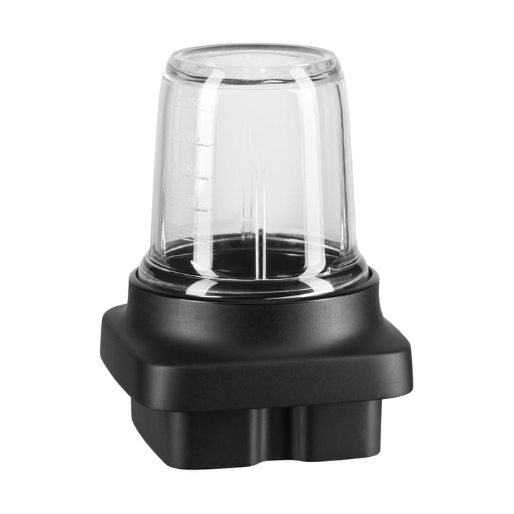 K400+K150 beholder med låg+kniv 200 ml 2-pak, Transparent KitchenAid