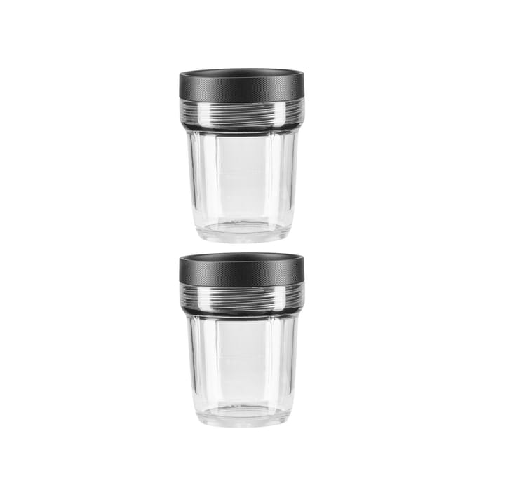 K400+K150 beholdere med låg 200 ml 2-pak, Transparent KitchenAid