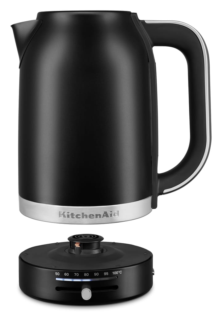 KitchenAid elkedel med temperaturkontrol 1,7 L, Black matte KitchenAid