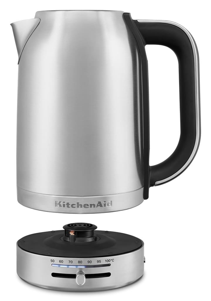 KitchenAid elkedel med temperaturkontrol 1,7 L, Stainless steel KitchenAid