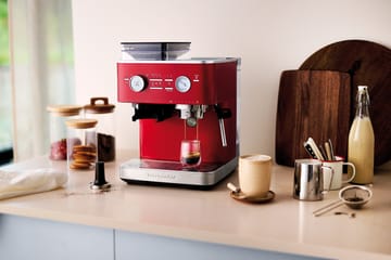 KitchenAid halvautomatisk espressomaskine med kværn - Candy apple - KitchenAid