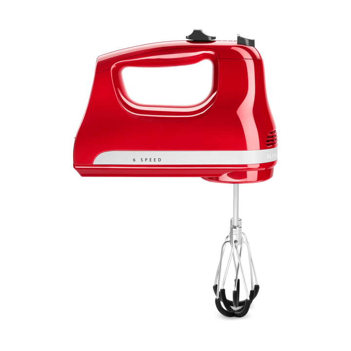 KitchenAid håndmixer med 6 hastigheder 60W, Empire red KitchenAid