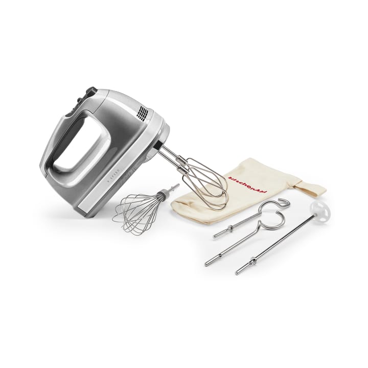 KitchenAid håndmixer med 9 hastigheder 85W, Contour silver KitchenAid