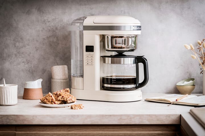 KitchenAid kaffemaskine 12 kopper 1,7 L, Almond cream KitchenAid